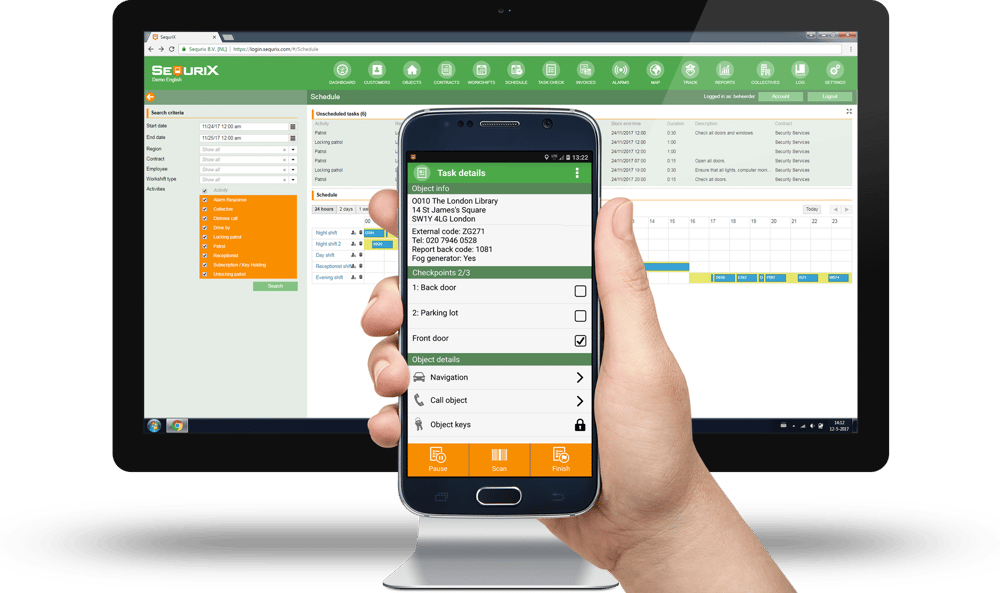 Backoffice + app EN